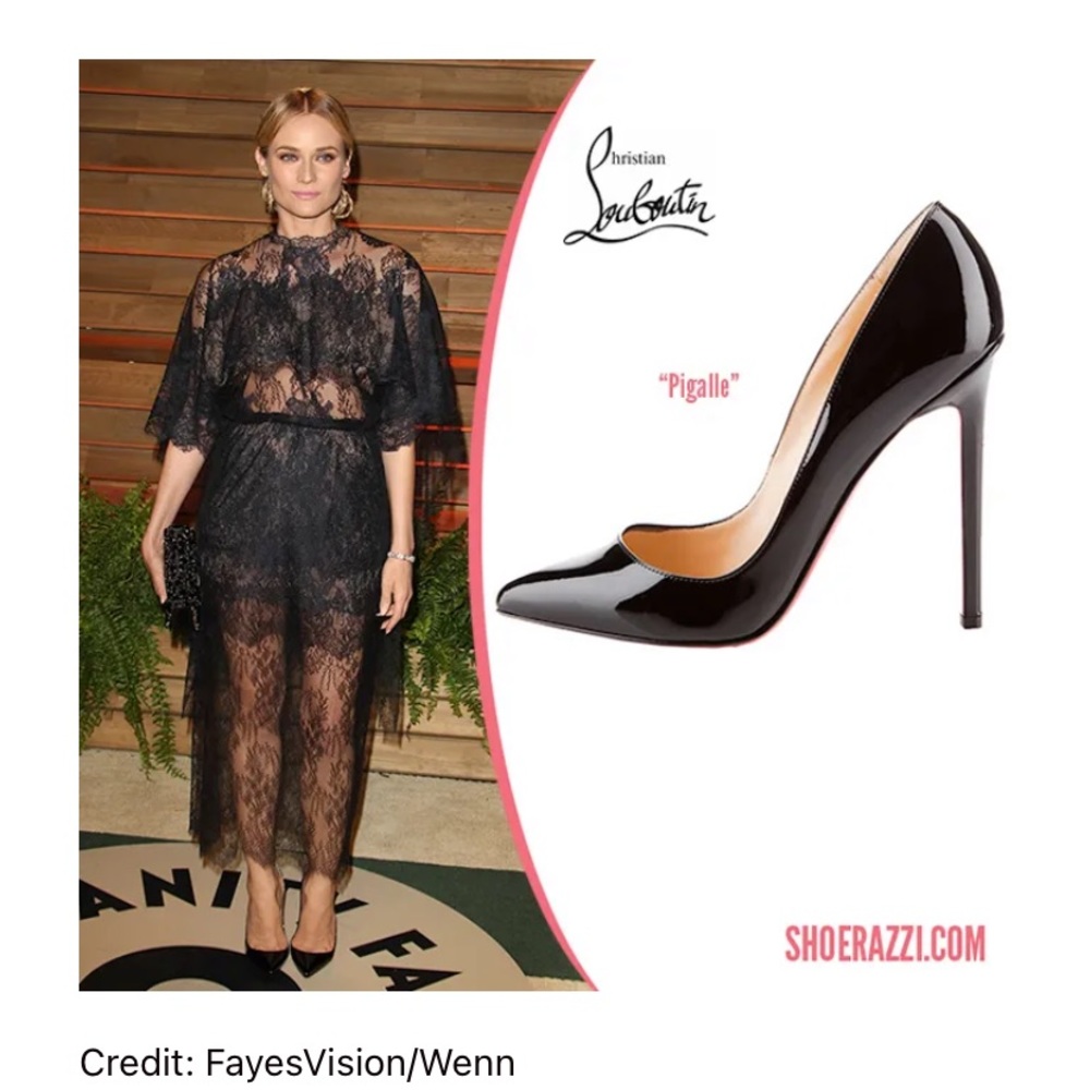 Iconic Christian Louboutin Patent Leather Pumps